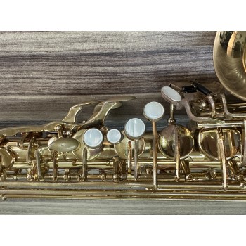 Sax Alto Jupiter JAS-567-565 Laqueado Tudel Prata